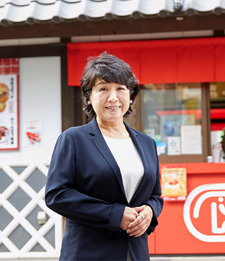 株式会社ドムドムフードサービス 代表取締役社長 藤﨑 忍