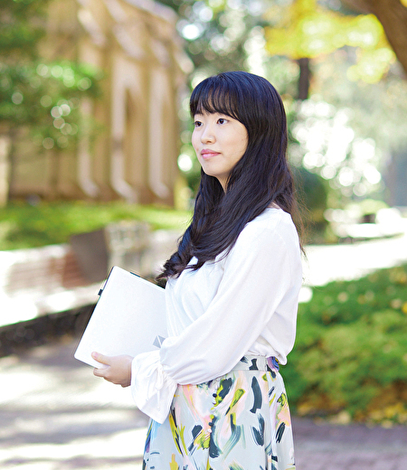 青山学院大学生　東出 梨乃